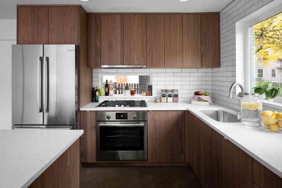 modern kitchen interior in a recently remodeled house in leonardtown