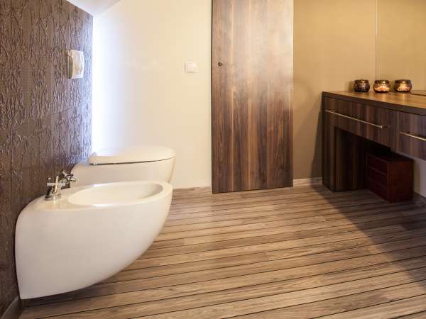 Country home - bathroom countertop