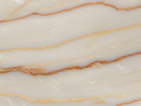 High-resolution image of elegant, light beige marble with gold veins, perfect for interior design marketing materials.