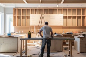 preparing kitchen custom new