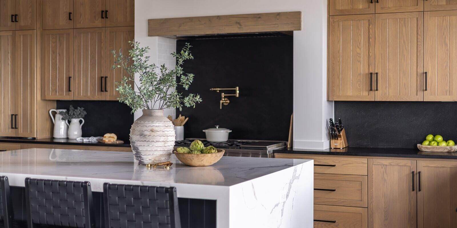 modern kitchen interior