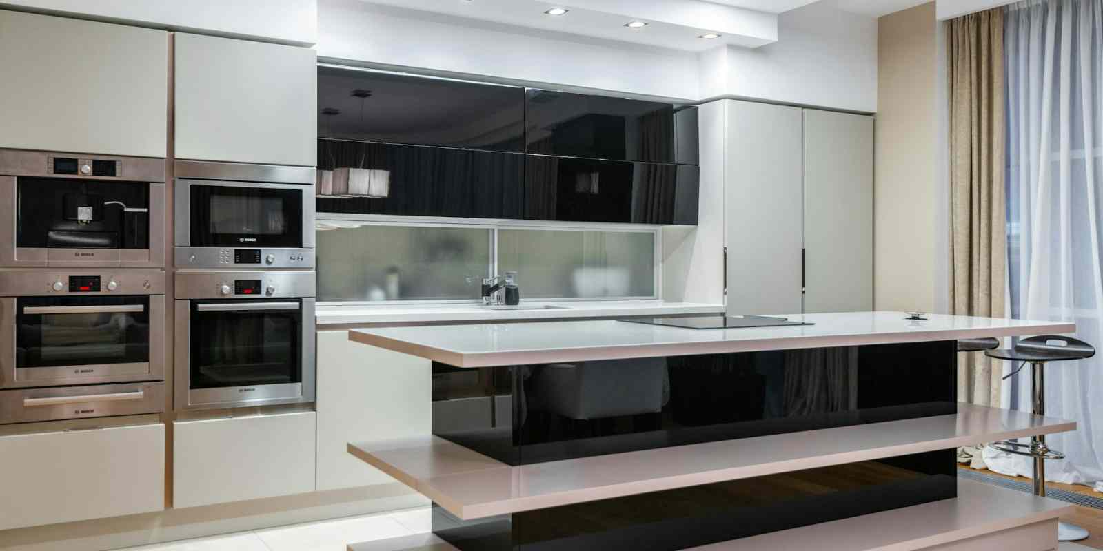 Modern Kitchen Design with Appliances