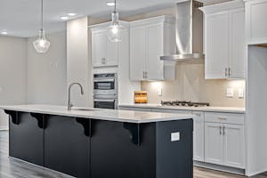 Modern Kitchen Design with Lighting